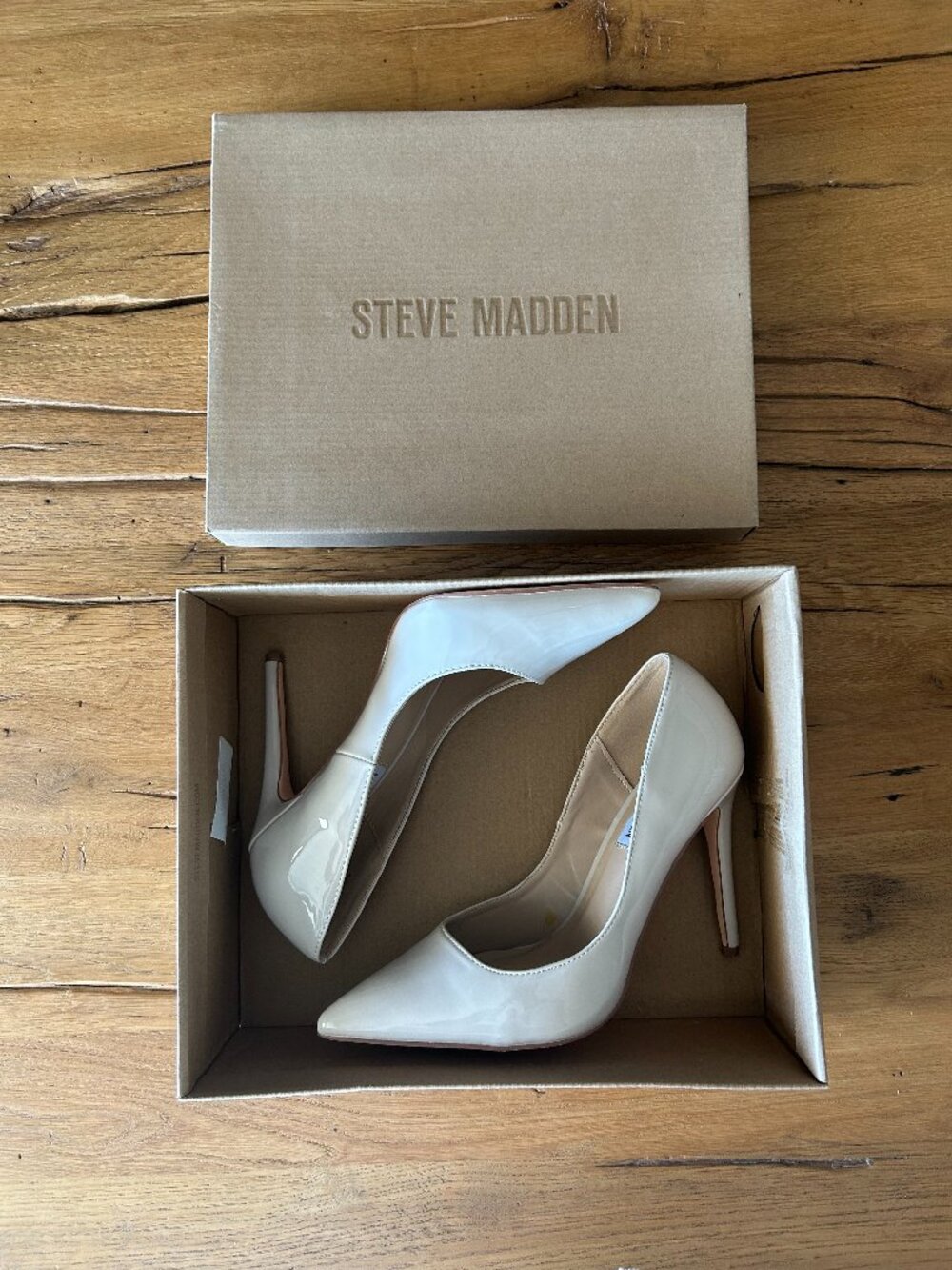 Steve Madden Altisha Patent High Heel